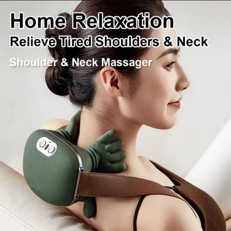 Zylan Neck and Shoulder Massager with Heat 4D Shiatsu